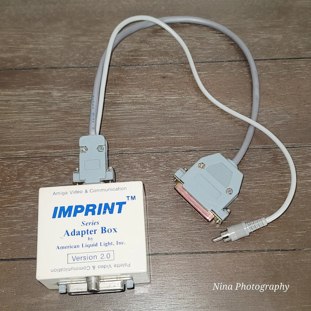VTG Imprint Series Adapter Box Version 2.0 Liquid Light Amiga Palette Video HTF